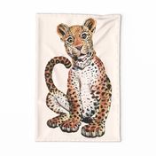 Jaguar Tea Towel by ArtfulFreddy