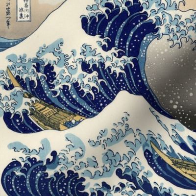 The Great Wave off Kanagawa - 1833