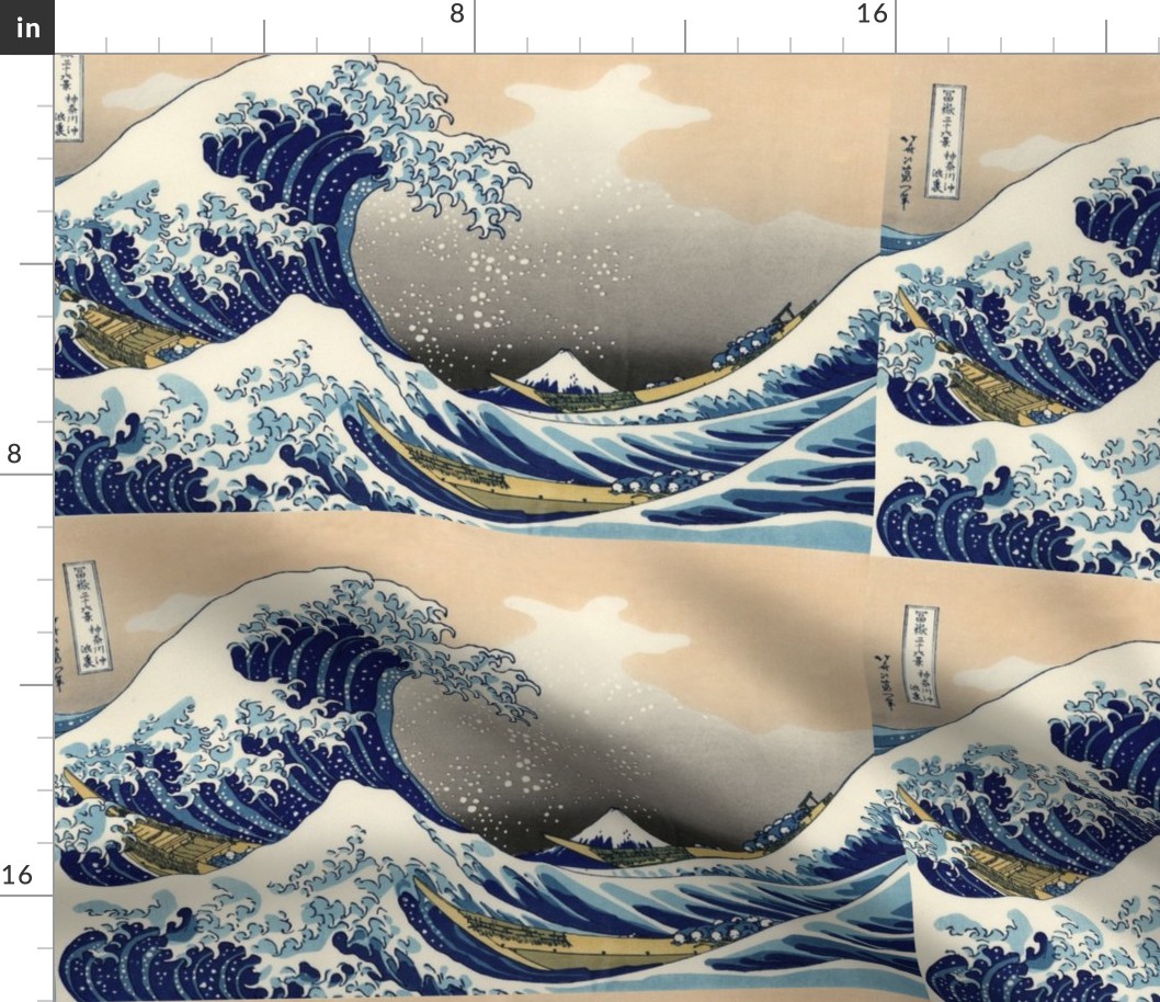 The Great Wave off Kanagawa - 1833