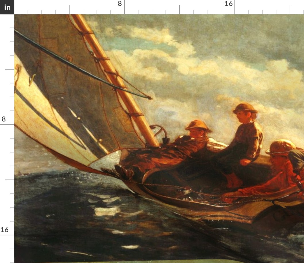 Breezing Up (A Fair Wind) - 1876 - Winslow Homer