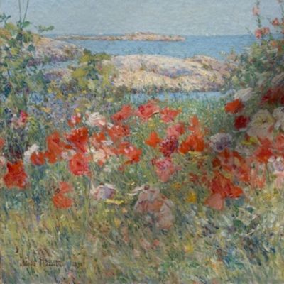 Celia Thaxter's Garden - 1890 - Childe Hassam