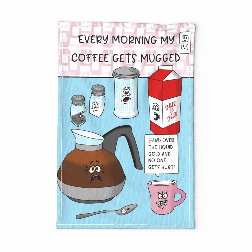 Every Morning My Coffee Gets Mugged