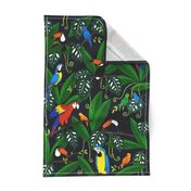 Jungle Birds (teatowel)