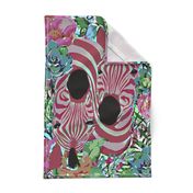 Zebra Dreams too - Tea towel