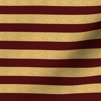 gold maroon stripe garnet and gold 