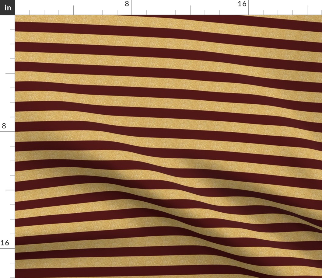 gold maroon stripe garnet and gold 