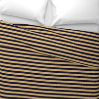 navy and gold stripe horizontal 