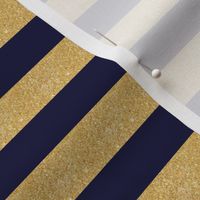 navy and gold stripe horizontal 