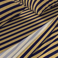 navy and gold stripe horizontal 