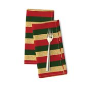 green red gold stripe holiday christmas elf