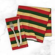 green red gold stripe holiday christmas elf