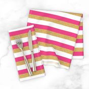 pink gold white stripe stripes