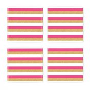 pink gold white stripe stripes