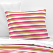 pink gold white stripe stripes