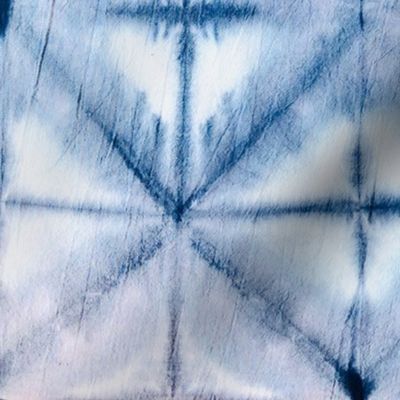 Shibori Diamonds 3 - large, indigo