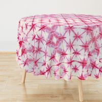 Shibori Diamonds 2 - large, pink