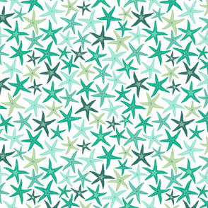 starfish - mint & green