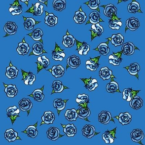 Blue Roses 