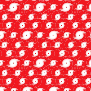 Hurricane Pattern RED