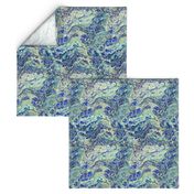 marbling-varied blue