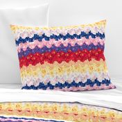 Floral Chevron Multi