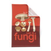 Be a fungi tea towel