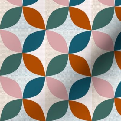 Lafayette Orange Peel Quilt Block - 3 inch