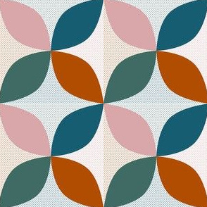 Lafayette Orange Peel Quilt Block - 3 inch