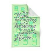 Thyme and Seasoning Tea Towel