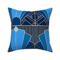 Art Deco Blue