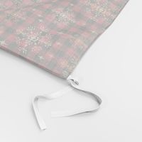 christmas fabric 2018, snowflake fabric, gold metallic fabric, christmas fabric for quilting, christmas fabric, holiday fabric, snowflake design - red and gold buffalo check