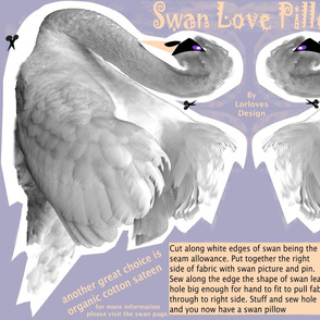 Swan Love cut and sew