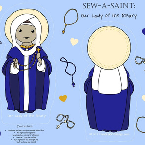 Sew a Saint: Our Lady of the Rosary