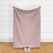 sleepy sloth fabric, lazy day sloth fabric, sloth fabric, happy sloth fabric, sloth fabric by the yard - florals - pink