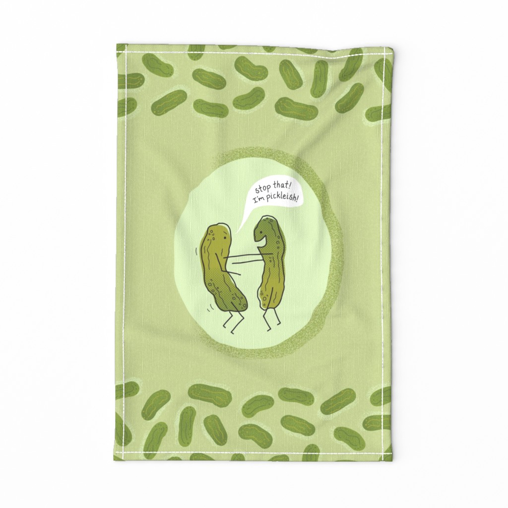 Pickle-ish Tea Towel