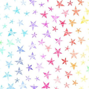 Stars - rainbow