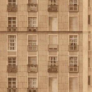 Tan City Windows