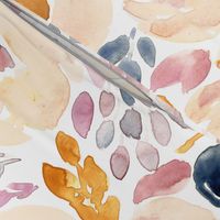 Soft Floral Fall Watercolor 