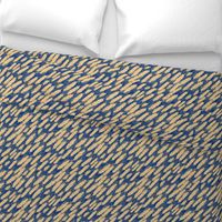 Bountiful Wheat, navy blue