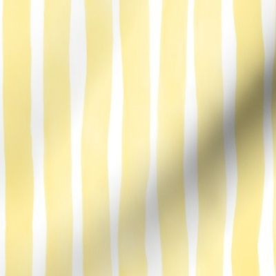 Vertical Watercolor Stripes M+M Sunshine by Friztin