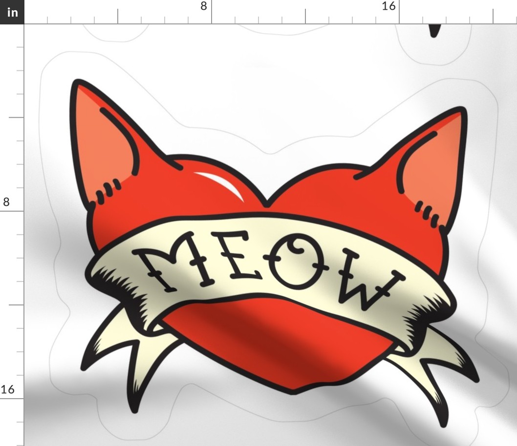 Meow Tattoo Plush