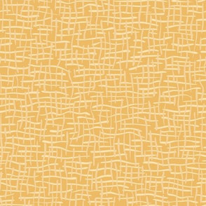 Woven Burlap Texture Seamless Vector Pattern Yellow