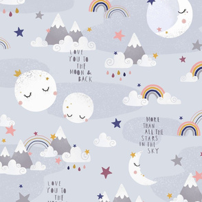 Gender Neutral Nursery Fabric, Wallpaper and Home Decor | Spoonflower