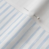 8" Blue Watercolor Stripes