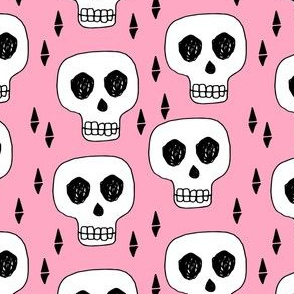 skull // skulls pink scary halloween creepy scary spooky halloween 