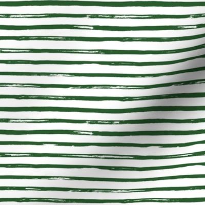 8" Green Stripes