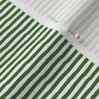 4" Apple Green Stripes