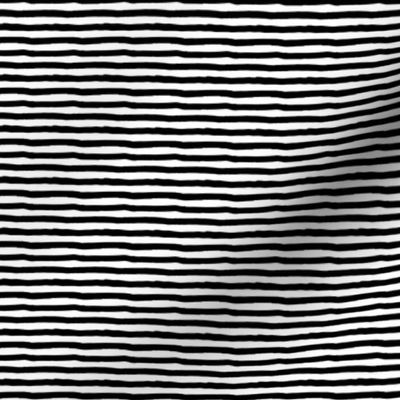 4" Black and White Stripes