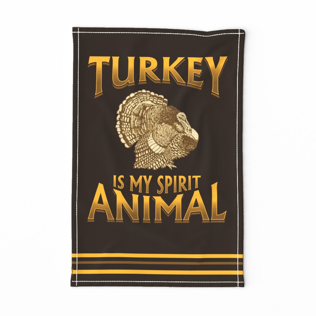 Tea Towel Turkey Spirit Animal