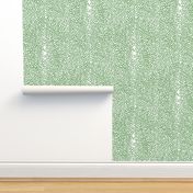 Large Shagreen White on Green